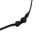 Hermes Necklace Fidelio Dark Brown White — view 4