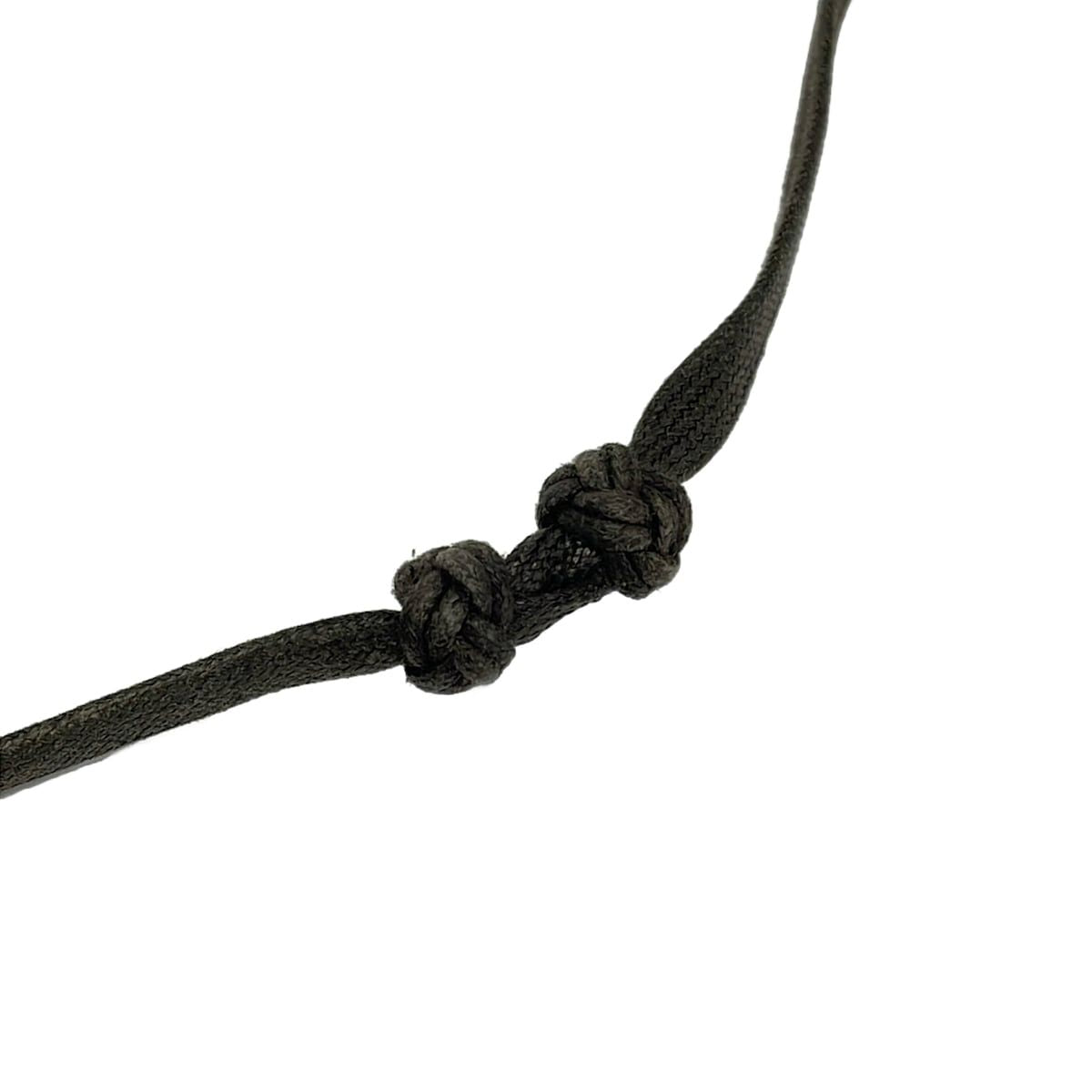 Hermes Necklace Fidelio Dark Brown White — view 4