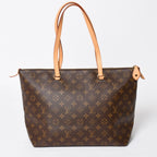 Louis Vuitton Iena MM Tote Bag Monogram Brown Gold — view 2