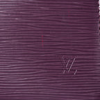 Louis Vuitton Pochette Accessoires Pouch Epi Purple Silver — view 8