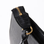 Louis Vuitton Pochette Accessoires Pouch Epi Black Gold — view 6