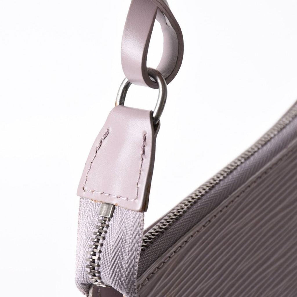 Louis Vuitton Pochette Accessoires Pouch Epi Lavender Silver — view 4