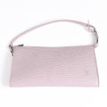 Louis Vuitton Pochette Accessoires Pouch Epi Lavender Silver