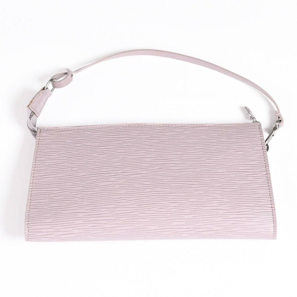 Louis Vuitton Pochette Accessoires Pouch Epi Lavender Silver — view 2