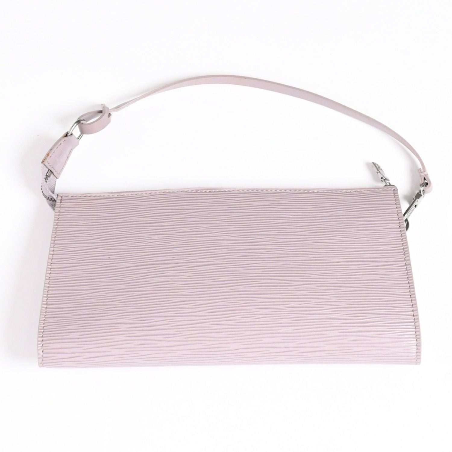 Louis Vuitton Pochette Accessoires Pouch Epi Lavender Silver — view 2