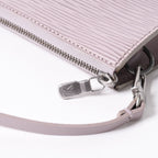 Louis Vuitton Pochette Accessoires Pouch Epi Lavender Silver — view 7