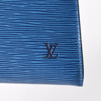 Louis Vuitton Pochette Accessoires Bag Epi Leather Blue — view 8