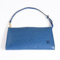 Louis Vuitton Pochette Accessoires Bag Epi Leather Blue