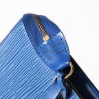 Louis Vuitton Pochette Accessoires Bag Epi Leather Blue — view 5