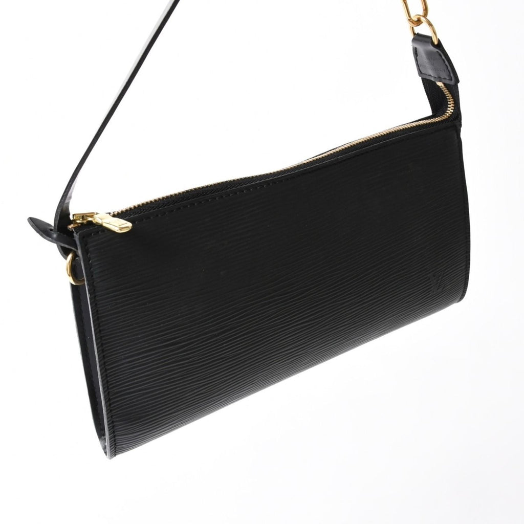 Louis Vuitton Pochette Accessoires Pouch Epi Black Gold — view 3
