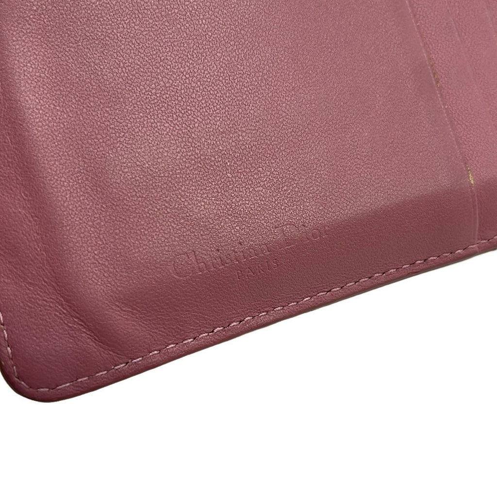 Dior Coin Case Lady Purple Leather — view 4
