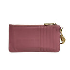 Dior Coin Case Lady Purple Leather — view 2