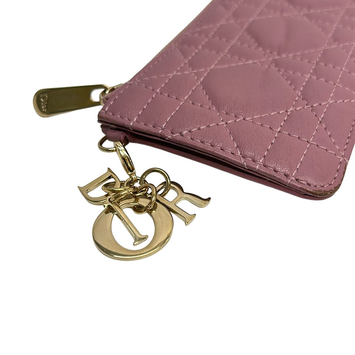 Dior Coin Case Lady Purple Leather — view 7
