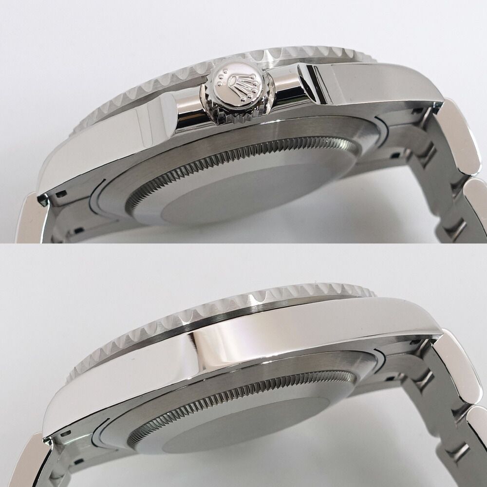 Rolex Submariner Date Watch Green SS Black Dial Automatic Winding — view 8