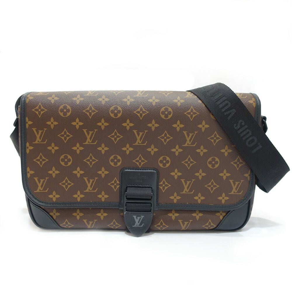 Louis Vuitton Arch Messenger Bag Monogram Masaka Black