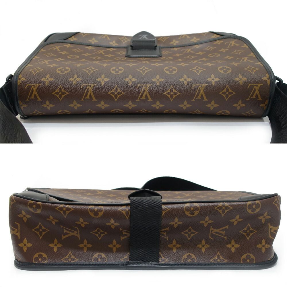 Louis Vuitton Arch Messenger Bag Monogram Masaka Black — view 4