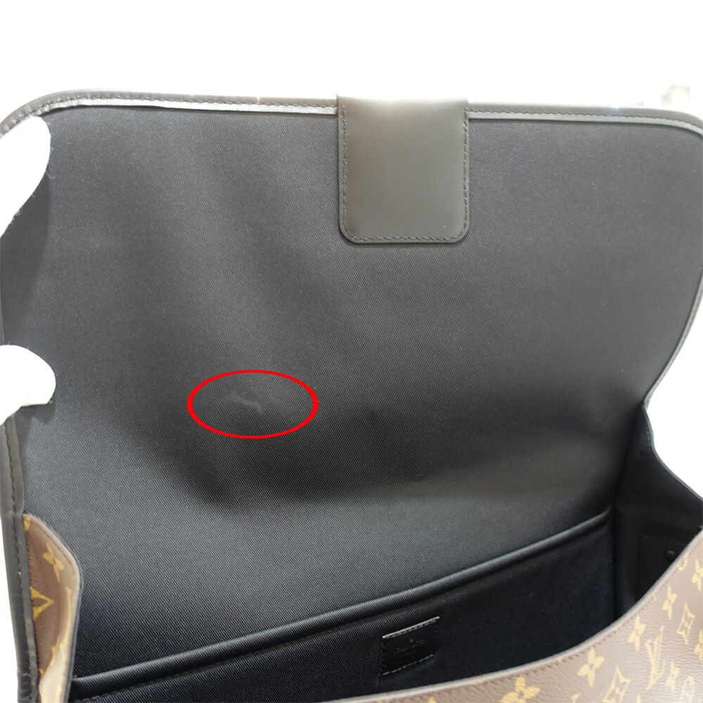 Louis Vuitton Arch Messenger Bag Monogram Masaka Black — view 8