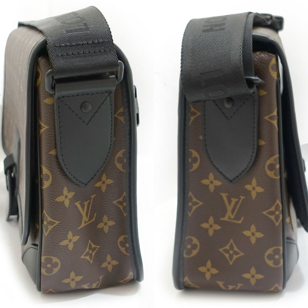 Louis Vuitton Arch Messenger Bag Monogram Masaka Black — view 3