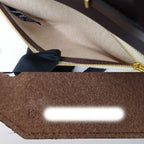 Hermes Herbag Zip 20 Mini Shoulder Bag Around Toile Ash Brown Gold — view 6