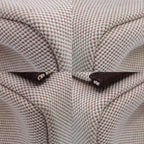Hermes Herbag Zip 20 Mini Shoulder Bag Around Toile Ash Brown Gold — view 4