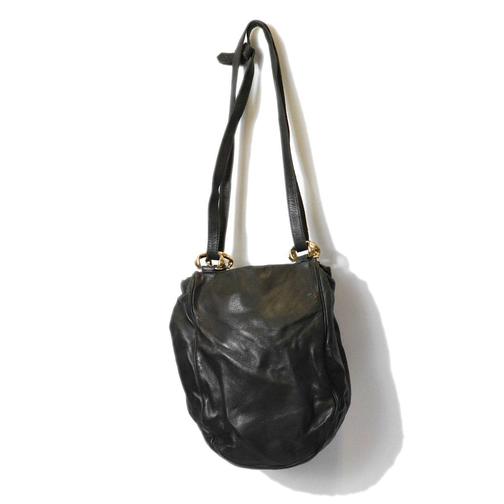 Loewe Anagram Shoulder Bag Leather Black — view 2
