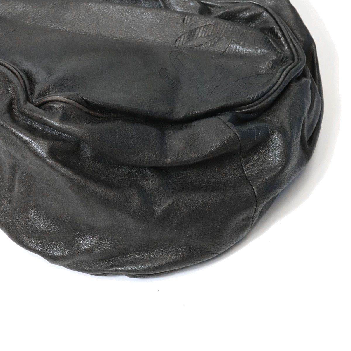 Loewe Anagram Shoulder Bag Leather Black — view 7