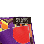 Hermes Carre 90 Silk Wings les Ailes de la Soie 100% Scarf Multicolor — view 9