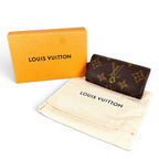 Louis Vuitton Key Case Multicles 4 Monogram Canvas Brown Gold Key Holder — view 2