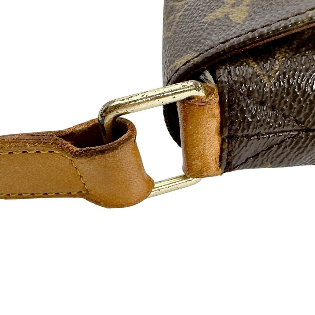 Louis Vuitton Monogram Crossbody Shoulder Musette Bag Brown — view 9