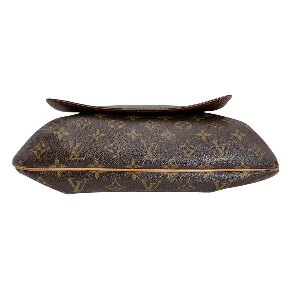 Louis Vuitton Monogram Crossbody Shoulder Musette Bag Brown — view 6