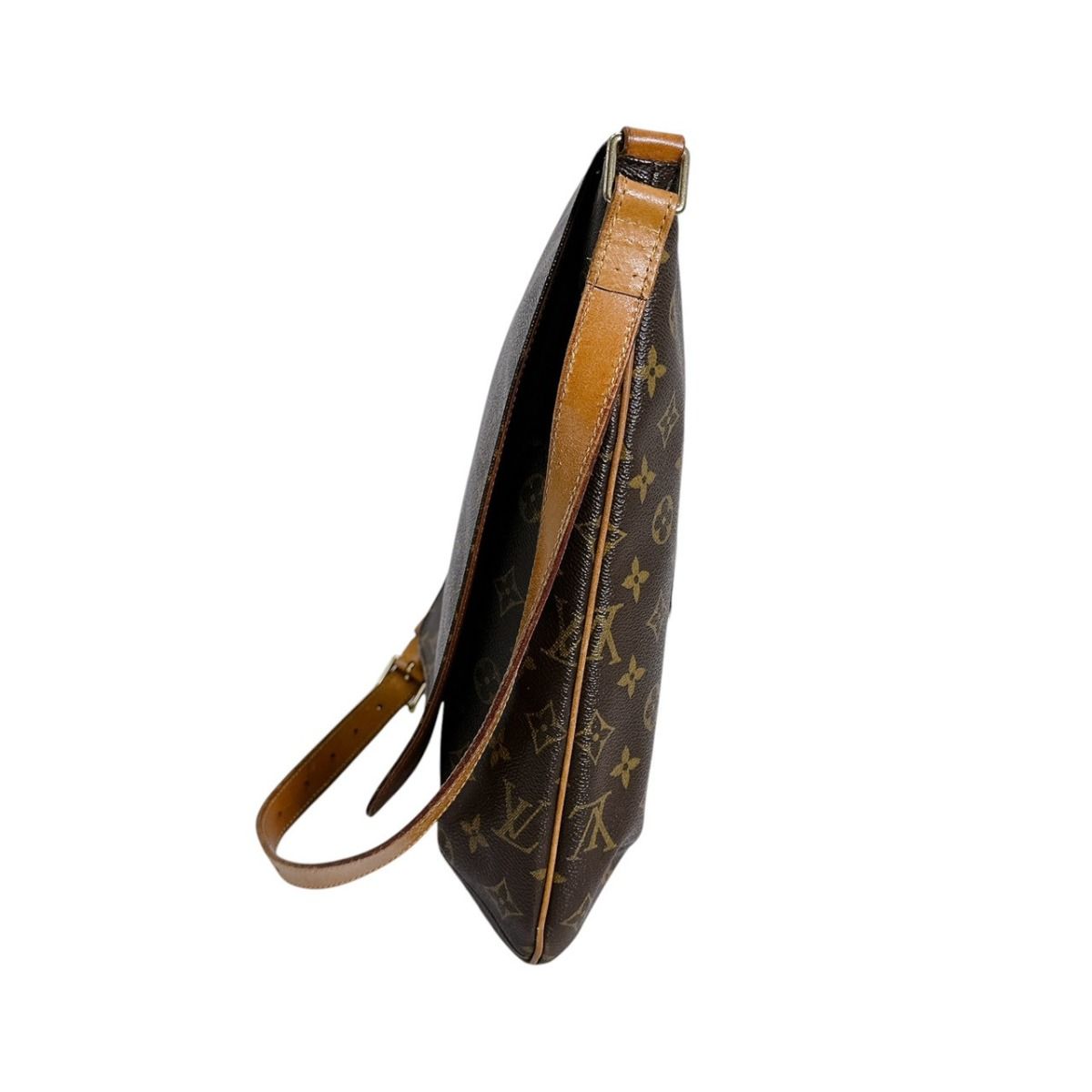 Louis Vuitton Monogram Crossbody Shoulder Musette Bag Brown — view 5