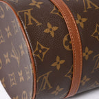 Louis Vuitton Papillon 26 Handbag Monogram Brown Leather Gold Vintage 4 — view 8