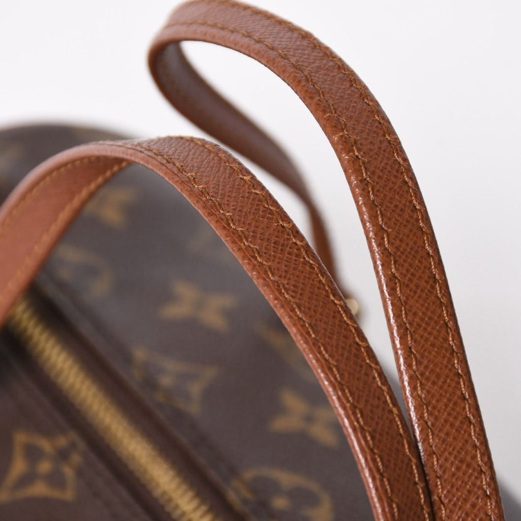 Louis Vuitton Papillon 26 Handbag Monogram Brown Leather Gold Vintage 4 — view 5
