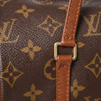 Louis Vuitton Papillon 26 Handbag Monogram Brown Leather Gold Vintage 4 — view 4