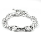 Hermes Chaine D'ancre GM Bracelet 15 Pieces Silver Chain — view 5
