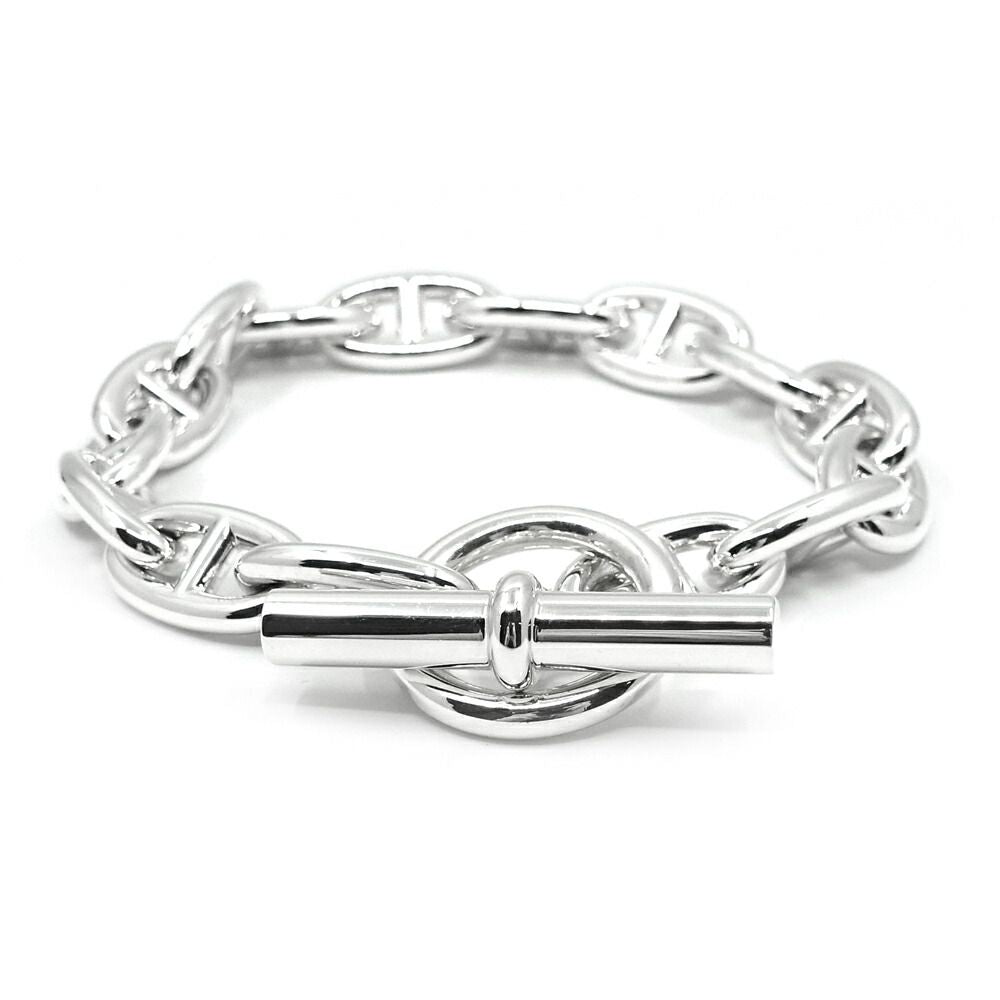 Hermes Chaine D'ancre GM Bracelet 15 Pieces Silver Chain