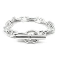 Hermes Chaine D'ancre GM Bracelet 15 Pieces Silver Chain