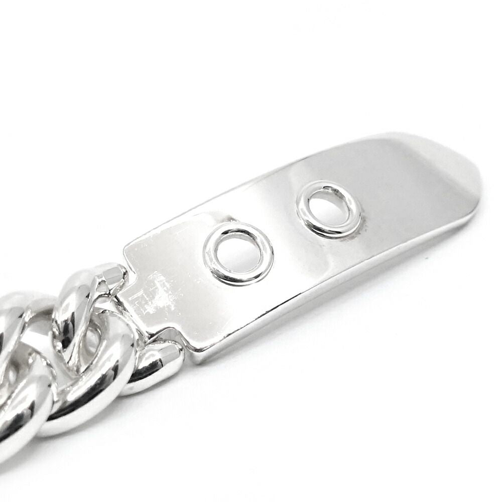 Hermes Book le Cellier Inflexible GM Bracelet 19 Silver — view 8