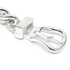 Hermes Book le Cellier Inflexible GM Bracelet 19 Silver — view 7