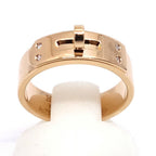 Hermes Kelly Ring Diamond Pink Gold — view 2