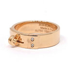 Hermes Kelly Ring Diamond Pink Gold — view 5