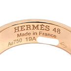 Hermes Kelly Ring Diamond Pink Gold — view 8
