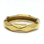 Gucci 18k Yellow Gold Link to Love Studs Ring — view 5