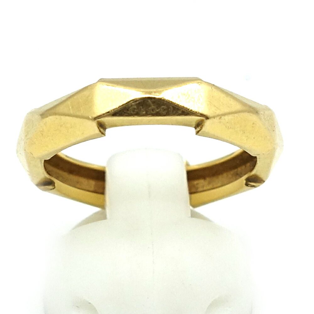 Gucci 18k Yellow Gold Link to Love Studs Ring — view 2