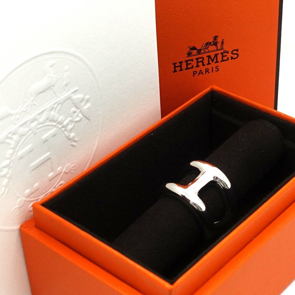 Hermes Osmose GM 49 Ring Silver — view 9