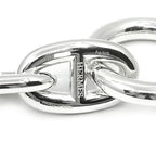 Hermes Chaine D'ancre TGM Bracelet 10 Pieces Silver Chain — view 9