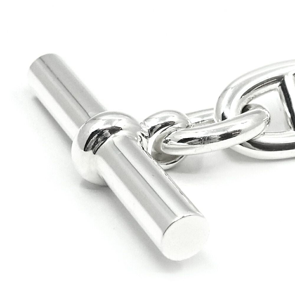 Hermes Chaine D'ancre TGM Bracelet 10 Pieces Silver Chain — view 7