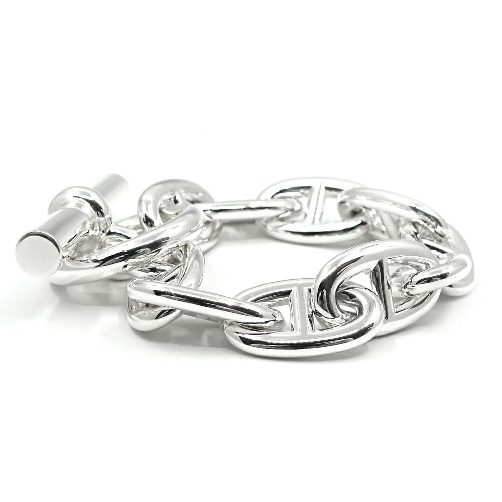 Hermes Chaine D'ancre TGM Bracelet 10 Pieces Silver Chain — view 4