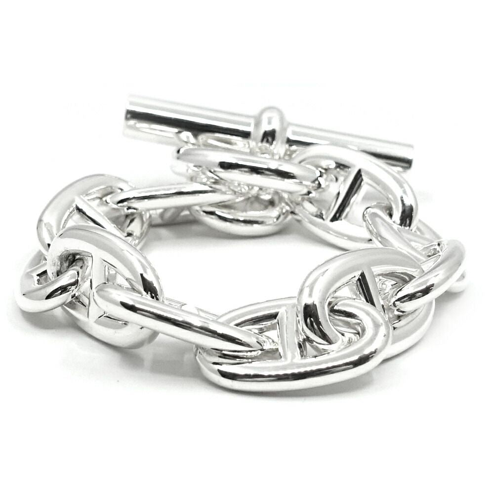 Hermes Chaine D'ancre TGM Bracelet 10 Pieces Silver Chain — view 5