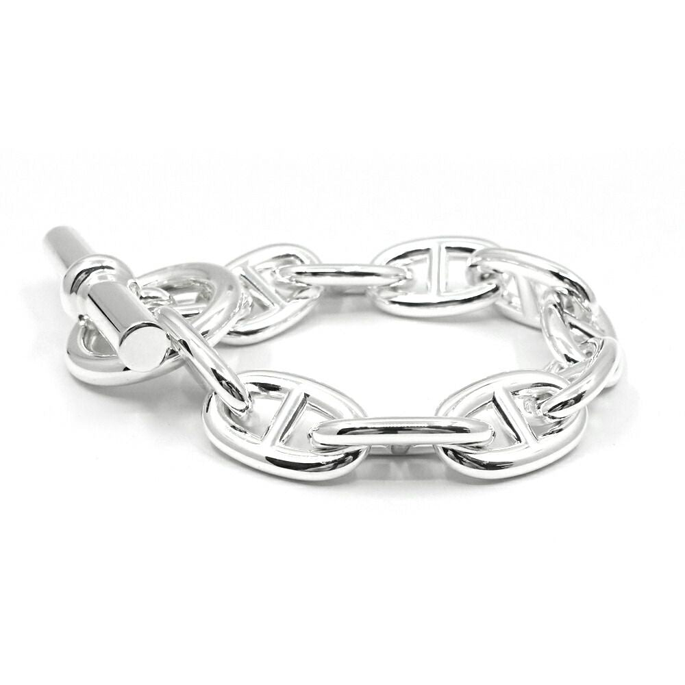 Hermes Chaine D'ancre TGM Bracelet 10 Pieces Silver Chain — view 4